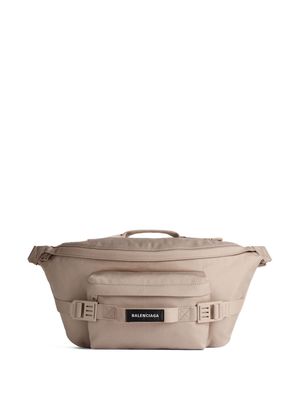 Balenciaga large Army canvas belt bag - Neutrals