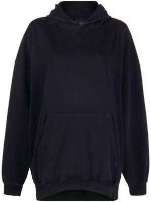 Balenciaga Large Fit long-sleeve hoodie - Black