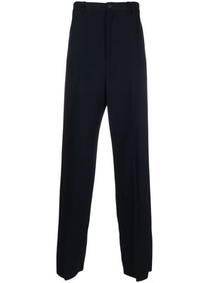 Balenciaga large-fit tailored trousers - Blue