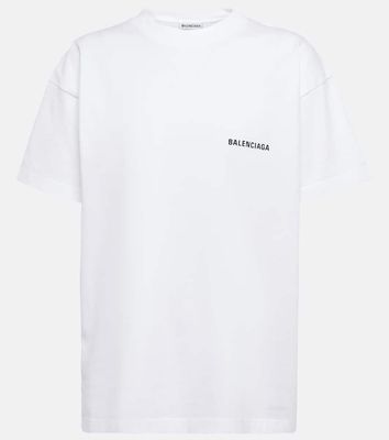 Balenciaga Large logo cotton T-shirt