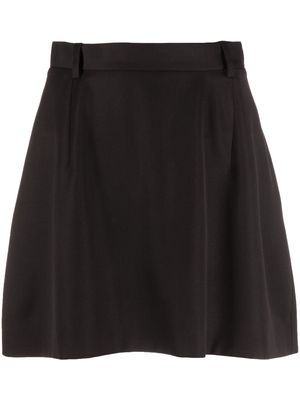 Balenciaga Large Mini A-line skirt - Black