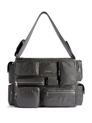 Balenciaga large Superbusy Sling shoulder bag - DARK GREY