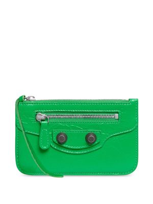 Balenciaga Le Cagole leather coin purse - Green