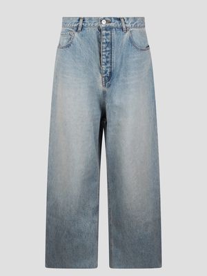 Balenciaga Light Blue Baggy Pants