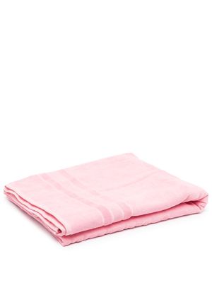 Balenciaga logo cotton towel - Pink