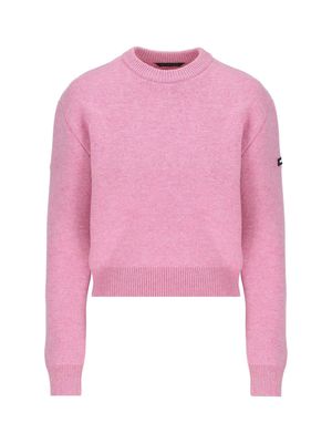 Balenciaga Logo Patch Knitted Jumper