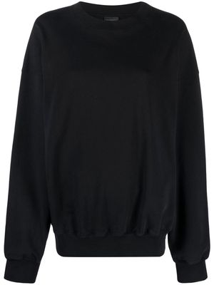 Balenciaga logo-print sweatshirt - Black