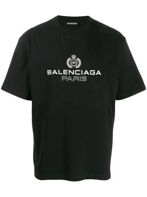 Balenciaga logo T-shirt - Black