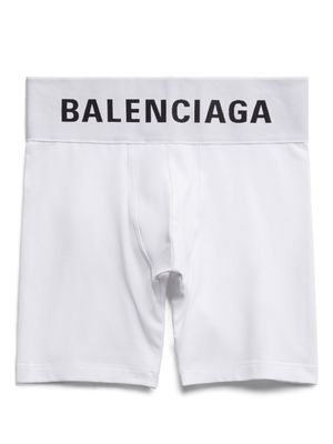 Balenciaga logo waistband boxers - 9000 -WHITE
