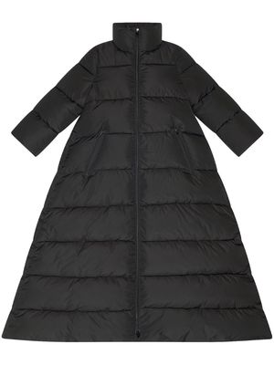 Balenciaga long puffer coat - Black