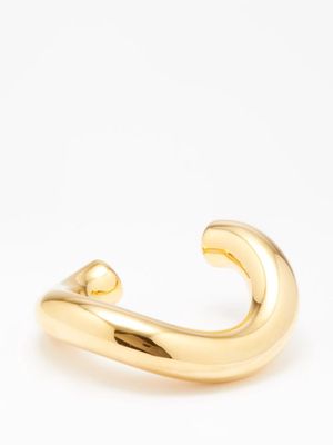 Balenciaga - Loop Curved Cuff - Womens - Gold