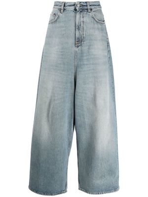 Balenciaga Low-crotch wide-leg jeans - Blue