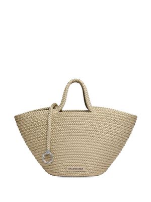 Balenciaga medium Ibiza basket tote bag - Neutrals
