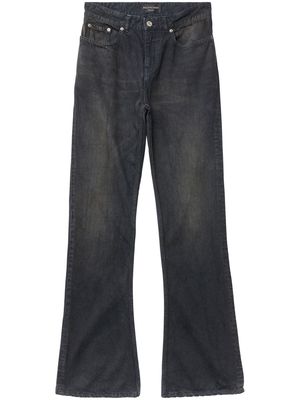 Balenciaga mid-rise bootcut jeans - Brown