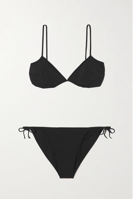 Balenciaga - Minimal Tie-detailed Bikini - Black