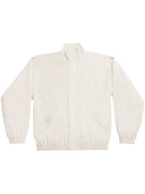 Balenciaga Minimal zip-up track jacket - 9441 -CEMENT BEIGE