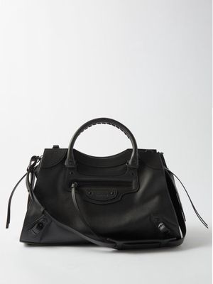 Balenciaga - Neo Classic City Leather Bag - Mens - Black