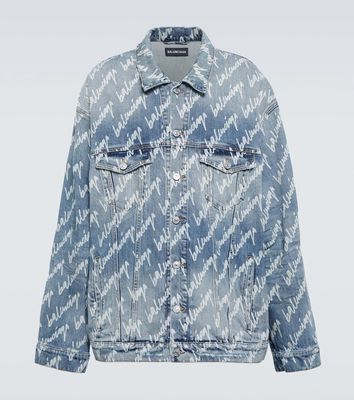 Balenciaga New Scribble denim jacket
