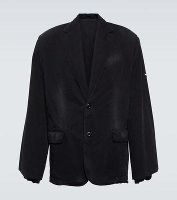 Balenciaga Oversized cotton blazer