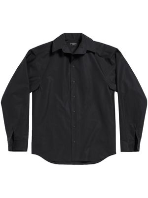 Balenciaga oversized cotton shirt - Black