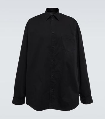 Balenciaga Oversized cotton shirt jacket