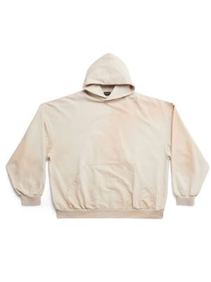 Balenciaga oversized long-sleeve hoodie - Neutrals