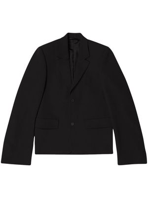 Balenciaga oversized single-breasted blazer - Black