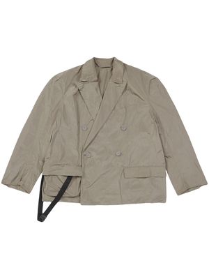 Balenciaga Packable taffeta jacket - Grey