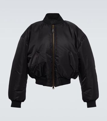 Balenciaga Padded nylon bomber jacket
