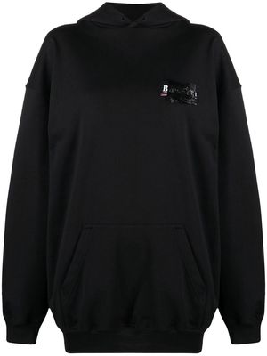 Balenciaga Political Campaign hoodie - Black