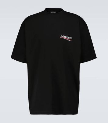 Balenciaga Political Campaign large-fit T-shirt