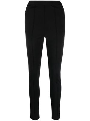 Balenciaga Pre-Owned 2000s logo-waistband leggings - Black