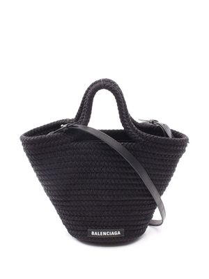 Balenciaga Pre-Owned 2010s small Ibiza two-way woven bag - Black