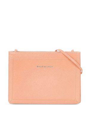 Balenciaga Pre-Owned 2016 Navy Pochette crossbody bag - Pink