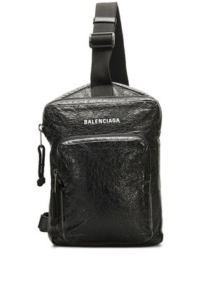 Balenciaga Pre-Owned Explorer Pouch crossbody bag - Black