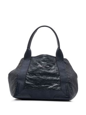Balenciaga Pre-Owned Navy Cabas S tote bag - Black