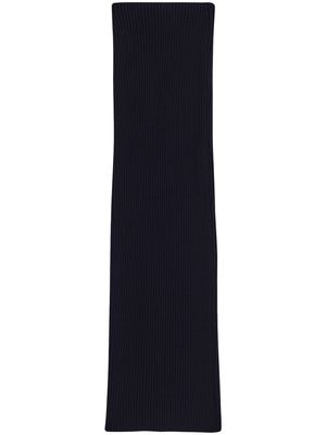 Balenciaga ribbed-knit maxi dress - Black