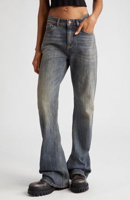 Balenciaga Rigid Bootcut Jeans in Blue Light Ring Shop and save up to 70 at Exact Luxury