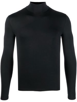 Balenciaga roll-neck long-sleeve T-shirt - Black