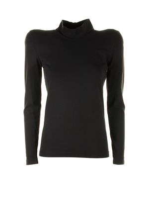 Balenciaga Rounded Shoulder Highneck Sweater