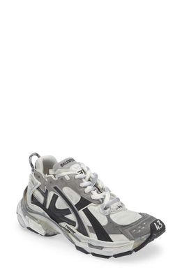 Balenciaga Runner Sneaker in Grey/White/Black