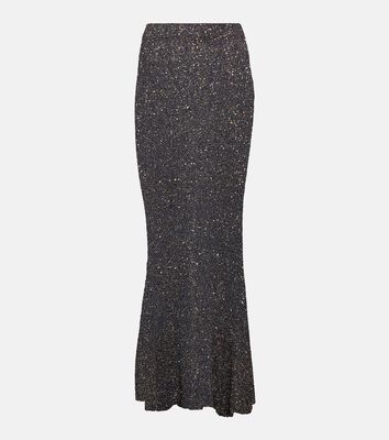 Balenciaga Sequined maxi skirt