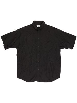 Balenciaga short-sleeve button-fastening shirt - 1000 -Black