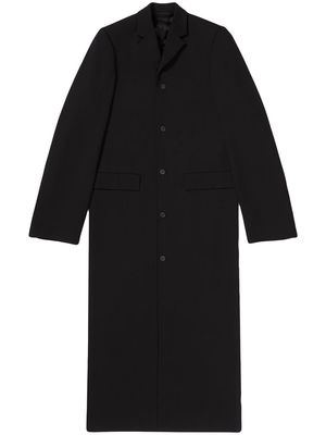 Balenciaga single-breasted ankle-length coat - Black