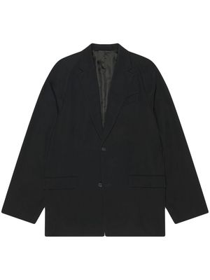 Balenciaga single-breasted blazer - Black