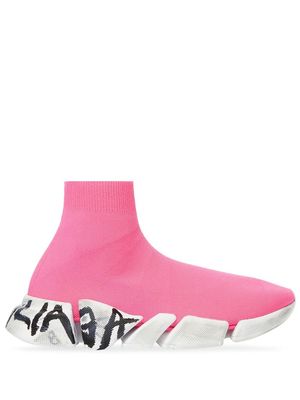 Balenciaga Speed 2.0 high-top sneakers - Pink
