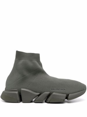 Balenciaga Speed 2.0 knitted sneakers - Green
