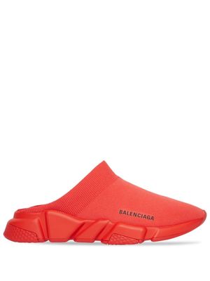 Balenciaga Speed knitted slip-on sneakers - Red