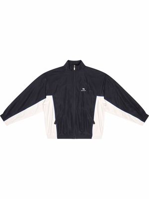 Balenciaga Sporty B two-tone jacket - Black