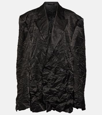 Balenciaga Steroid oversized satin blazer